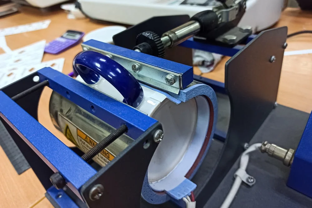 Processo de sublimação em caneca personalizada