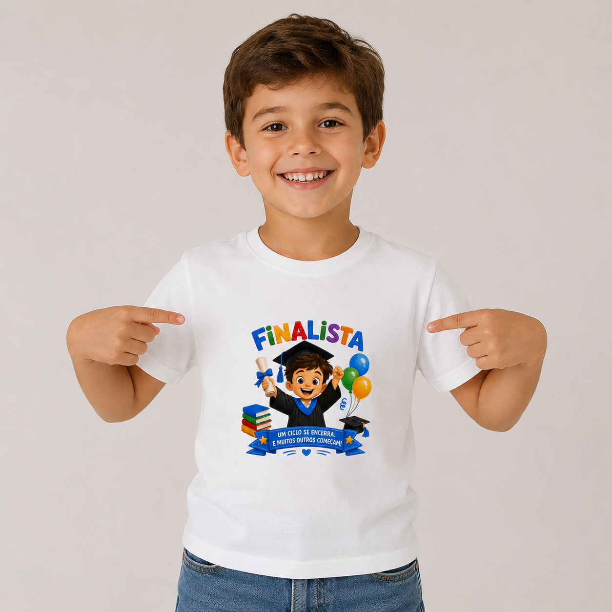 T-shirt criança FINALISTA - Image 2