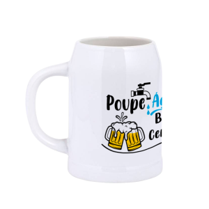 Caneca cerveja POUPE ÁGUA
