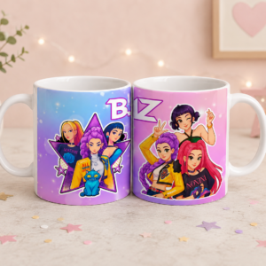 Caneca cerâmica K-POP + nome