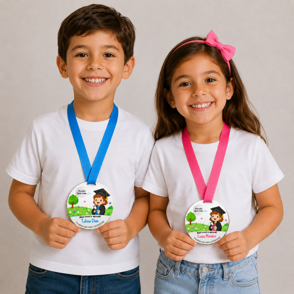 Medalha escolar FINALISTA